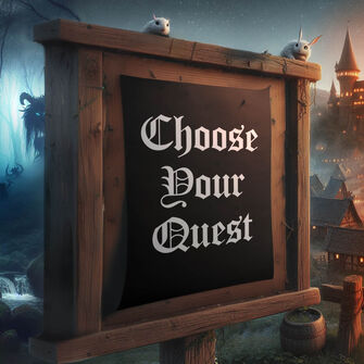 Choose Your Quest! / Vælg nu og find dit merch!