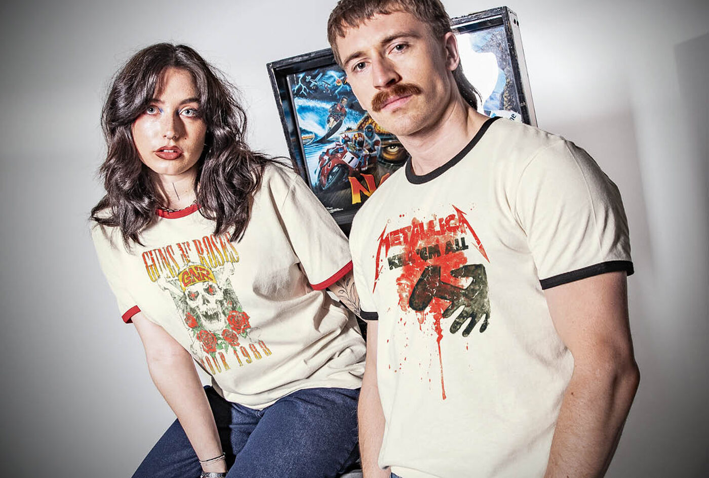 Retro Ringer T-shirts fra 1986 / Shop nu!