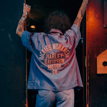 Dickies X Harley Davidson / [object Object] / Opdag nyhederne / Opdag nu!