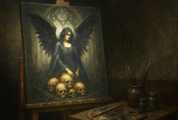 Gotisk kunst / Lad dig inspirere!