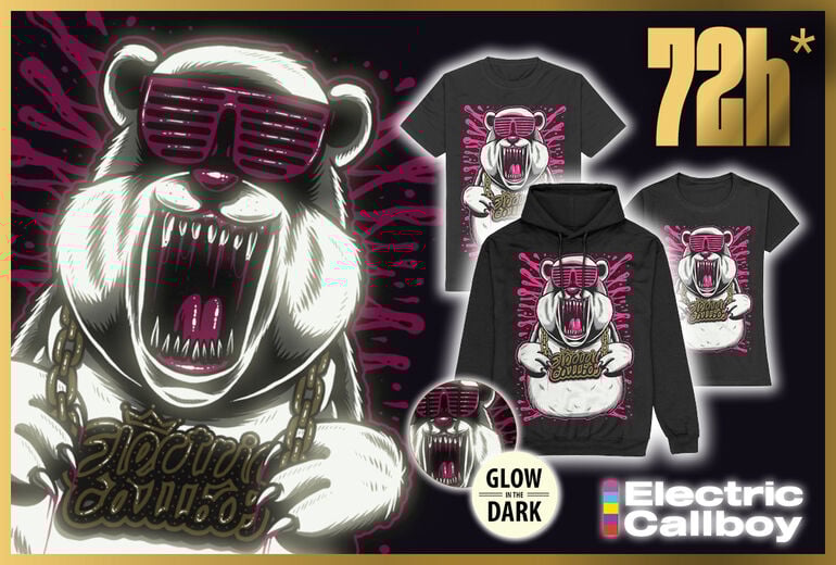 Kun i kort tid! / Lyser i mørket / Skynd dig!