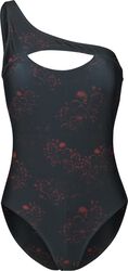 Asymmetric Swimsuit, Black Premium by EMP, Badedragt