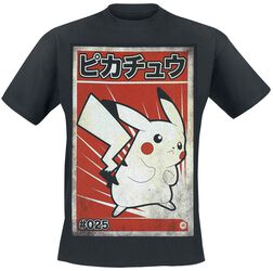 Pikachu plakat, Pokémon, T-shirt