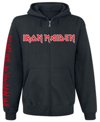 NOTB, Iron Maiden, Hættetrøje med lynlås