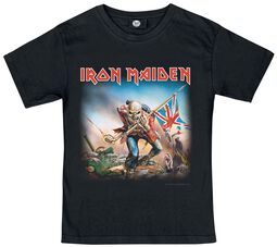 Metal-Kids - Trooper, Iron Maiden, T-shirt til børn