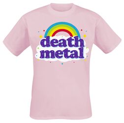 Humortrøje Goodie Two Sleeves - Death Metal Rainbow