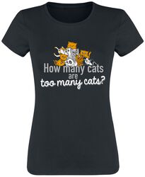 How many cats are too many cats?, Dyremotiv, T-shirt