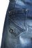 Denim shorts distressed detailing