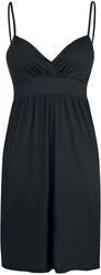 Short Black Dress with Adjustable Straps