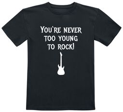 Børn - You're Never Too Young To Rock!, Slogans, T-shirt til børn