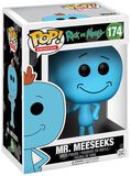 Mr. Meeseeks (Chase mulig) Vinyl Figure 174, Rick And Morty, Funko Pop!