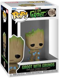 I am Groot - Groot with Grunds vinyl figurine no. 1194, I am Groot, Funko Pop!