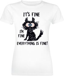 Fine, Dyremotiv, T-shirt