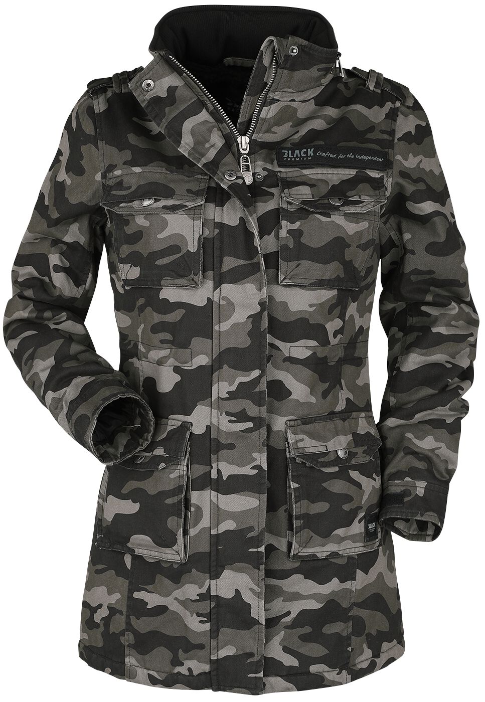 Ladies Field Jacket | Black Premium Vinterjakke | EMP