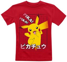 Børn - Pikachu Pika, Pika!, Pokémon, T-shirt til børn