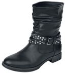 Wrinkles Boot, Black Premium by EMP, Støvler