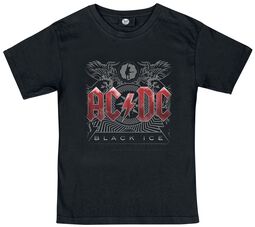 Metal-Kids - Black Ice, AC/DC, T-shirt til børn