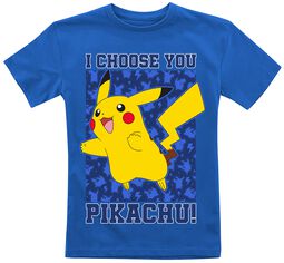 Børn - Pikachu I Choose You, Pokémon, T-shirt til børn