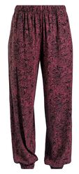 Trousers with allover-print, RED by EMP, Stofbukser
