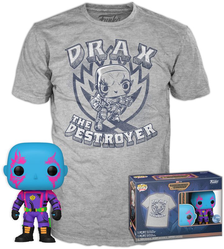 Vol. 3 - Drax - T-shirt plus Funko POP!