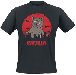 Catzilla, Dyremotiv, T-shirt