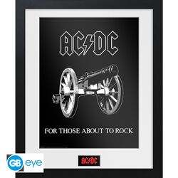 For Those About To Rock, AC/DC, Plakat