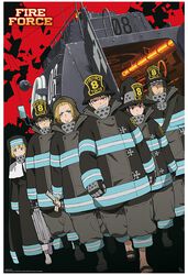 Company 8, Fire Force, Plakat