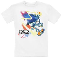 Børn - Sonic face, Sonic The Hedgehog, T-shirt