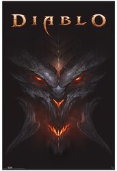 Diablo Face - Poster, Diablo, Plakat