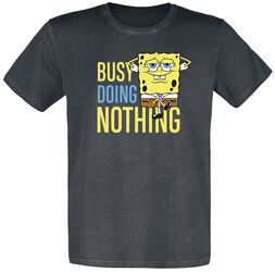 Busy doing nothing, Svampebob Firkant, T-shirt