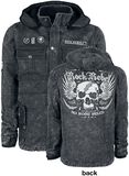 High Voltage Skull Jacket, Rock Rebel by EMP, Overgangsjakke