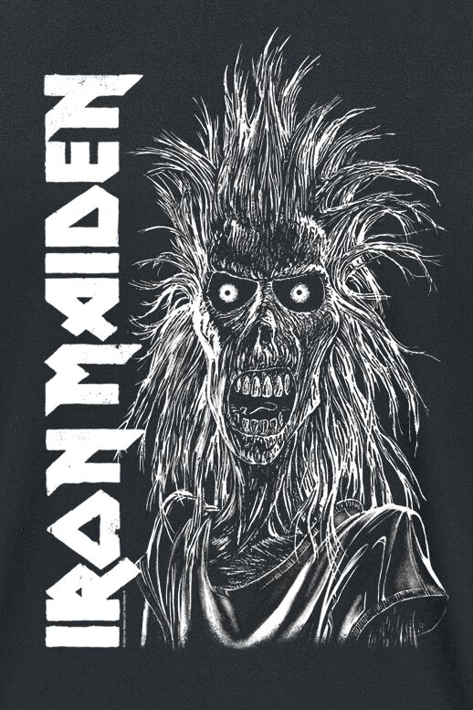 Eponymous Vertical Logo | Iron Maiden T-shirt | EMP