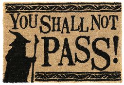 You Shall Not Pass!, Ringenes Herre, Dørmåtte