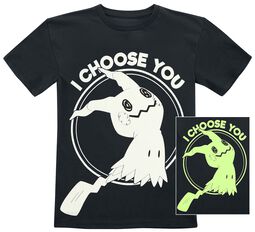 Børn - Mimikyu - I Choose You, Pokémon, T-shirt til børn