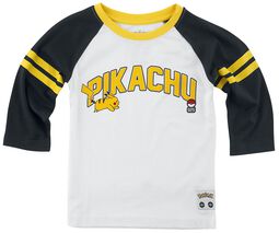 Børn - Pikachu 025, Pokémon, Langærmet til børn