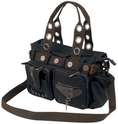 Black Brown Key Bag, Banned, Skuldertaske