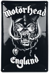 England, Motörhead, Metalskilte
