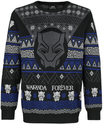 Wakanda Forever, Black Panther, Christmas jumper