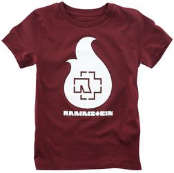 Kids - Flamme, Rammstein, T-shirt til børn