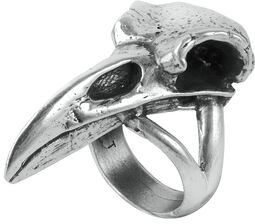Raven Skull, Alchemy Gothic, Ring