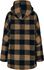 Ladies Hooded Oversized Check Sherpa