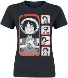 Luffy -  Emotions, One Piece, T-shirt