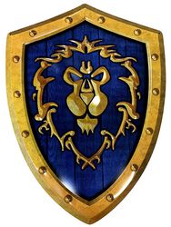 Alliance Shield, World Of Warcraft, Metalskilte