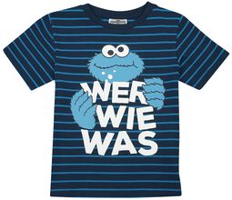Børn - Cookie Monster - Wer, Wie, Was, Sesamstrasse, T-shirt