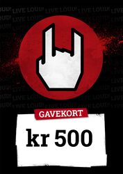 Gavekort 500,00 DKK, Gavekort, Gavekort