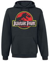 Distressed Logo, Jurassic Park, Hættetrøje