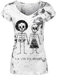 Skeleton Lovers, Outer Vision, T-shirt