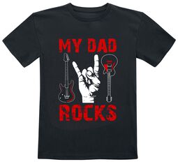 My Dad Rocks - Børn - My Dad Rocks, Family & Friends, T-shirt til børn