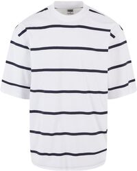 Oversized Sleeve Modern Stripe, Urban Classics, T-shirt