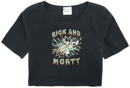Børn - Splash, Rick And Morty, T-shirt til børn